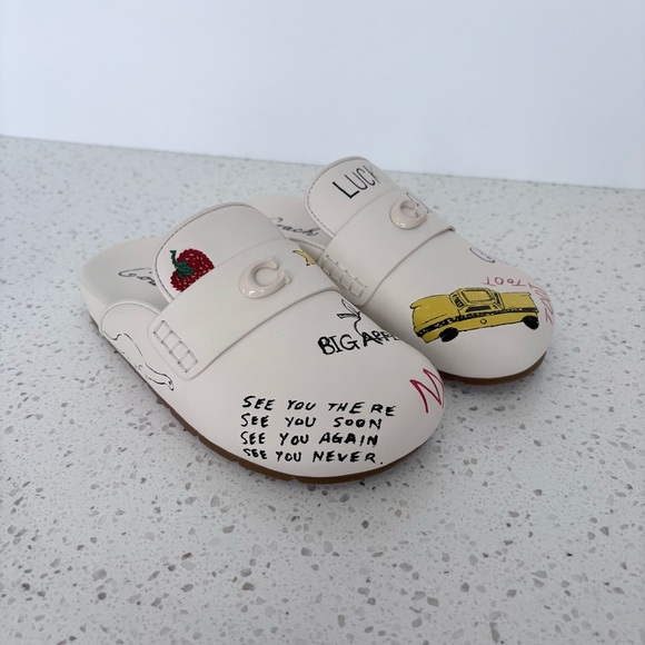 Coach leather sketch clogs - Picture 5 of 11